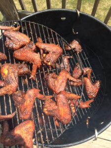 Buffalo Ranch Wings on the Pit Barrel Cooker