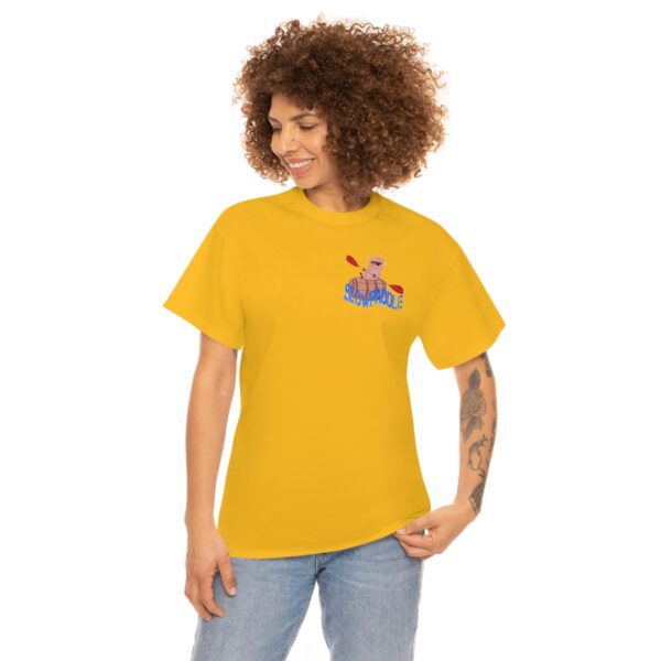 Slowpaddle Logo Unisex Heavy Cotton Tee - Image 18